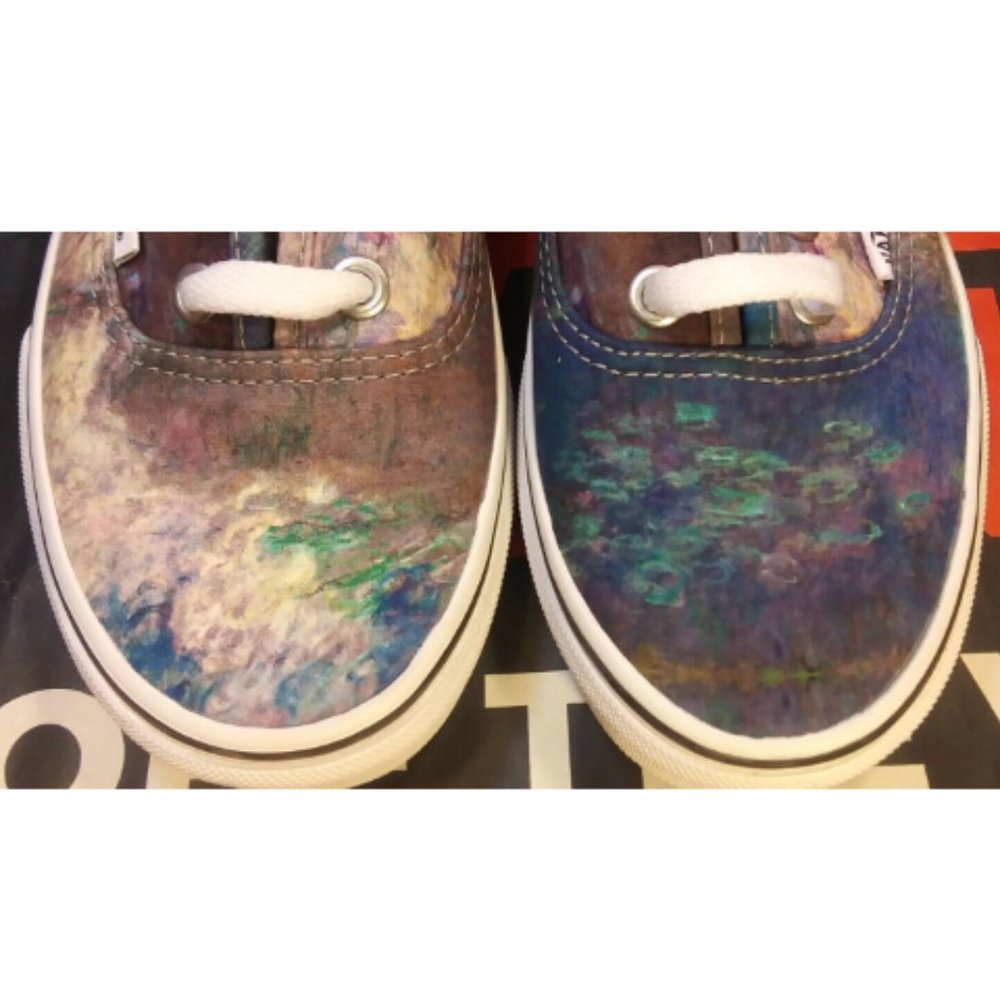 Vans Authentic MoMA Claude Monet Water Lilies Men's 4/Women's 5.5 VN0A2Z5I18H - Picture 7 of 12
